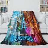 Charger l&#39;image dans la visionneuse de la galerie, Game Pattern Minecraft Blanket Flannel Throw Room Decoration