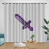 Load image into Gallery viewer, Game Pattern Minecraft Curtains Window Drapes Room Decoration