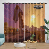 Load image into Gallery viewer, Game Pattern Minecraft Curtains Window Drapes Room Decoration