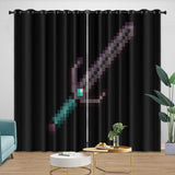 Load image into Gallery viewer, Game Pattern Minecraft Curtains Window Drapes Room Decoration
