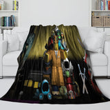 Load image into Gallery viewer, Game Pattern Roblox Blanket Flannel Throw Room Decoration