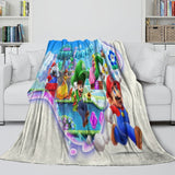 Load image into Gallery viewer, Game Super Mario Blanket Flannel Throw Kids Room Decoration