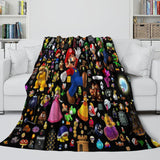 Load image into Gallery viewer, Game Super Mario Blanket Flannel Throw Kids Room Decoration