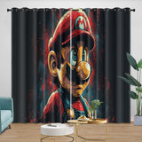 Charger l'image dans la visionneuse de la galerie, Game Super Mario Curtains Blackout Kids Room Window Drapes