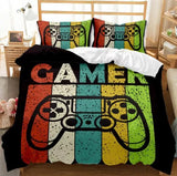 Load image into Gallery viewer, Gamepad Bedding Set Pattern Quilt Cover Without Filler