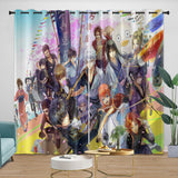 Load image into Gallery viewer, Gintama Curtains Blackout Window Drapes Room Decoration