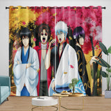 Load image into Gallery viewer, Gintama Curtains Blackout Window Drapes Room Decoration