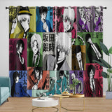 Load image into Gallery viewer, Gintama Curtains Blackout Window Drapes Room Decoration