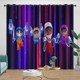 Load image into Gallery viewer, Go Jetters Curtains Pattern Blackout Window Drapes