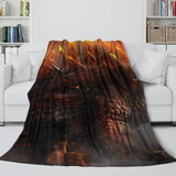 Charger l'image dans la visionneuse de la galerie, Godzilla Blanket Flannel Fleece Throw Kids Room Decoration