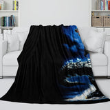 Charger l'image dans la visionneuse de la galerie, Godzilla Blanket Flannel Fleece Throw Kids Room Decoration