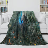 Charger l&#39;image dans la visionneuse de la galerie, Godzilla Minus One Blanket Flannel Fleece Throw Room Decoration