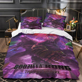 Charger l&#39;image dans la visionneuse de la galerie, Godzilla X Kong The New Empire Bedding Set Duvet Cover Without Filler