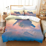 Charger l&#39;image dans la visionneuse de la galerie, Godzilla X Kong The New Empire Bedding Set Duvet Cover Without Filler