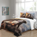 Charger l&#39;image dans la visionneuse de la galerie, Godzilla X Kong The New Empire Bedding Set Duvet Cover Without Filler