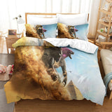 Charger l&#39;image dans la visionneuse de la galerie, Godzilla X Kong The New Empire Bedding Set Duvet Cover Without Filler