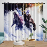 Charger l&#39;image dans la visionneuse de la galerie, Godzilla X Kong The New Empire Curtains Blackout Window Drapes