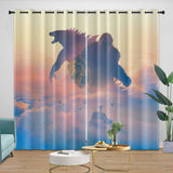 Charger l&#39;image dans la visionneuse de la galerie, Godzilla X Kong The New Empire Curtains Blackout Window Drapes