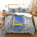 Charger l&#39;image dans la visionneuse de la galerie, Golden State Warriors Bedding Set Duvet Cover Without Filler