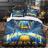 Charger l&#39;image dans la visionneuse de la galerie, Golden State Warriors Bedding Set Duvet Cover Without Filler