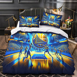 Charger l&#39;image dans la visionneuse de la galerie, Golden State Warriors Bedding Set Duvet Cover Without Filler