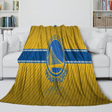 Load image into Gallery viewer, Golden State Warriors Blanket Flannel Fleece Throw Room Decoration