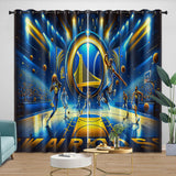 Load image into Gallery viewer, Golden State Warriors Curtains Blackout Window Drapes Room Decoration