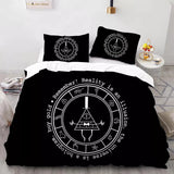 Charger l&#39;image dans la visionneuse de la galerie, Gravity Falls Bill Cipher Bedding Set Quilt Cover Without Filler