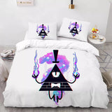 Charger l&#39;image dans la visionneuse de la galerie, Gravity Falls Bill Cipher Bedding Set Quilt Cover Without Filler