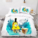 Charger l&#39;image dans la visionneuse de la galerie, Gravity Falls Bill Cipher Bedding Set Quilt Cover Without Filler