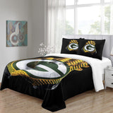 Charger l&#39;image dans la visionneuse de la galerie, Green Bay Packers Bedding Set Duvet Cover Without Filler