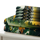 Charger l&#39;image dans la visionneuse de la galerie, Green Bay Packers Bedding Set Duvet Cover Without Filler