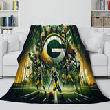 Load image into Gallery viewer, Green Bay Packers Blanket Flannel Fleece Throw Room Decoration