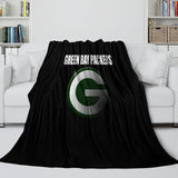 Load image into Gallery viewer, Green Bay Packers Blanket Flannel Fleece Throw Room Decoration