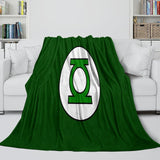 Load image into Gallery viewer, Green Lantern Blanket Flannel Throw Kids Room Decoration