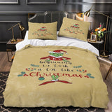 Charger l'image dans la visionneuse de la galerie, Grinch Duvet Cover Kids Room Bedding Set Without Filler
