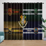 Charger l'image dans la visionneuse de la galerie, Harry Potter Curtains College Badge Blackout Window Drapes