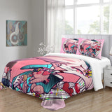 Charger l&#39;image dans la visionneuse de la galerie, Hazbin Hotel Bedding Set Duvet Cover Without Filler