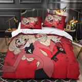 Charger l&#39;image dans la visionneuse de la galerie, Hazbin Hotel Bedding Set Duvet Cover Without Filler