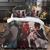 Charger l&#39;image dans la visionneuse de la galerie, Hazbin Hotel Bedding Set Duvet Cover Without Filler