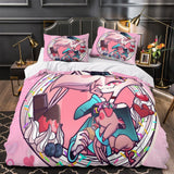 Charger l&#39;image dans la visionneuse de la galerie, Hazbin Hotel Bedding Set Duvet Cover Without Filler