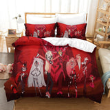 Charger l&#39;image dans la visionneuse de la galerie, Hazbin Hotel Bedding Set Duvet Cover Without Filler