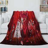 Charger l&#39;image dans la visionneuse de la galerie, Hazbin Hotel Blanket Flannel Fleece Throw Room Decoration