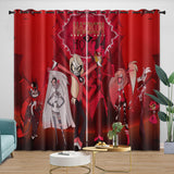 Load image into Gallery viewer, Hazbin Hotel Curtains Blackout Window Drapes