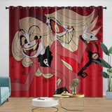 Load image into Gallery viewer, Hazbin Hotel Curtains Blackout Window Drapes