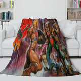 Load image into Gallery viewer, He-Man And The Masters Blanket Flannel Throw Room Decoration