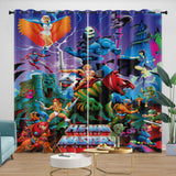 Charger l&#39;image dans la visionneuse de la galerie, He-Man And The Masters Curtains Blackout Window Drapes Room Decoration