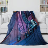 Charger l&#39;image dans la visionneuse de la galerie, Hot Wheels Blanket Flannel Kids Room Throw