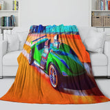 Charger l&#39;image dans la visionneuse de la galerie, Hot Wheels Blanket Flannel Kids Room Throw