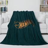 Charger l&#39;image dans la visionneuse de la galerie, Hot Wheels Blanket Flannel Kids Throw Room Decoration